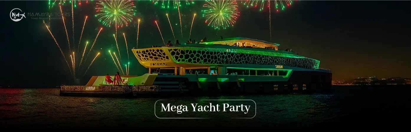 5 Star Mega Yacht Cruise With Dinner