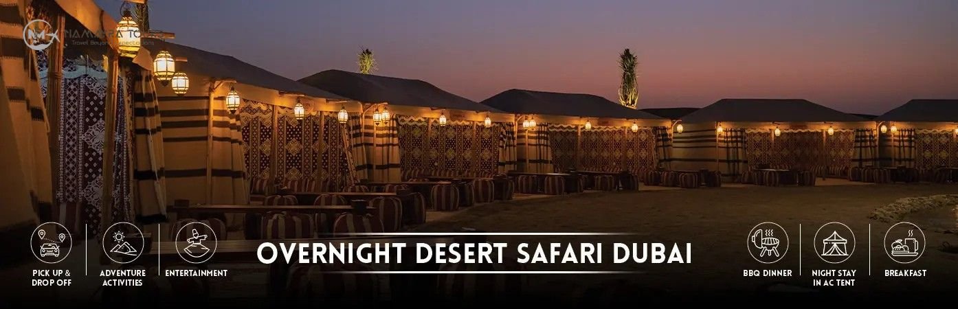 Desert Safari with Night Stay in AC Tent