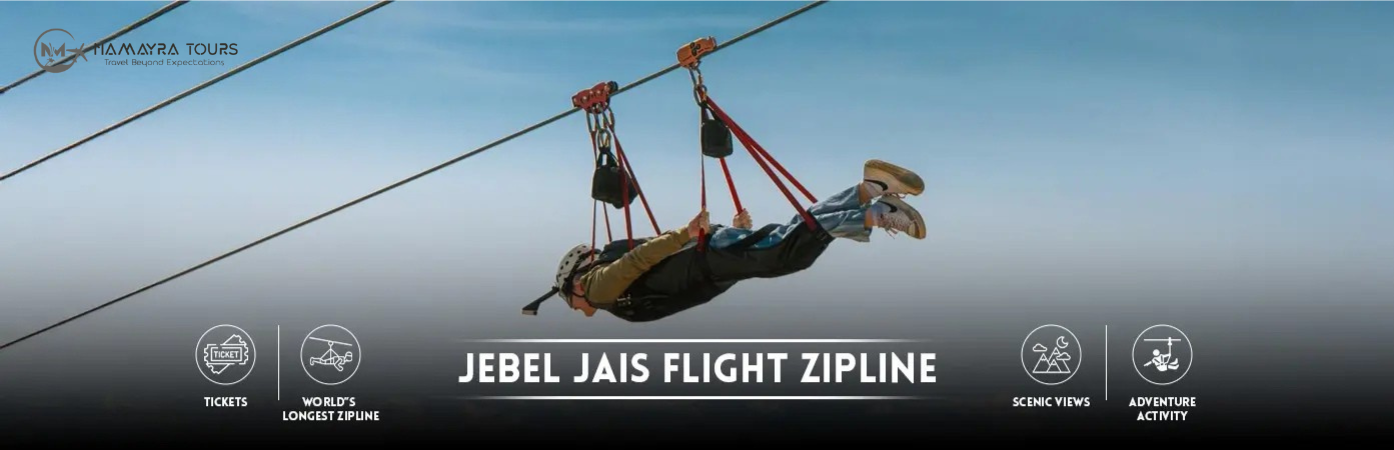 Jebel Jais Flight Zipline Tickets
