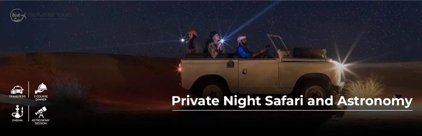Private Night Safari and Astronomy